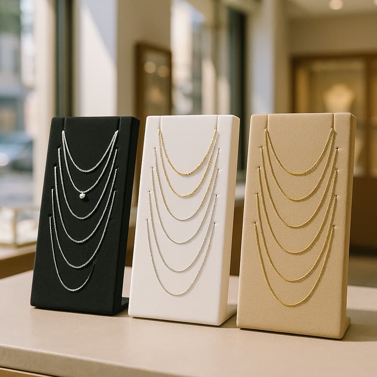 Display materials and surface selection